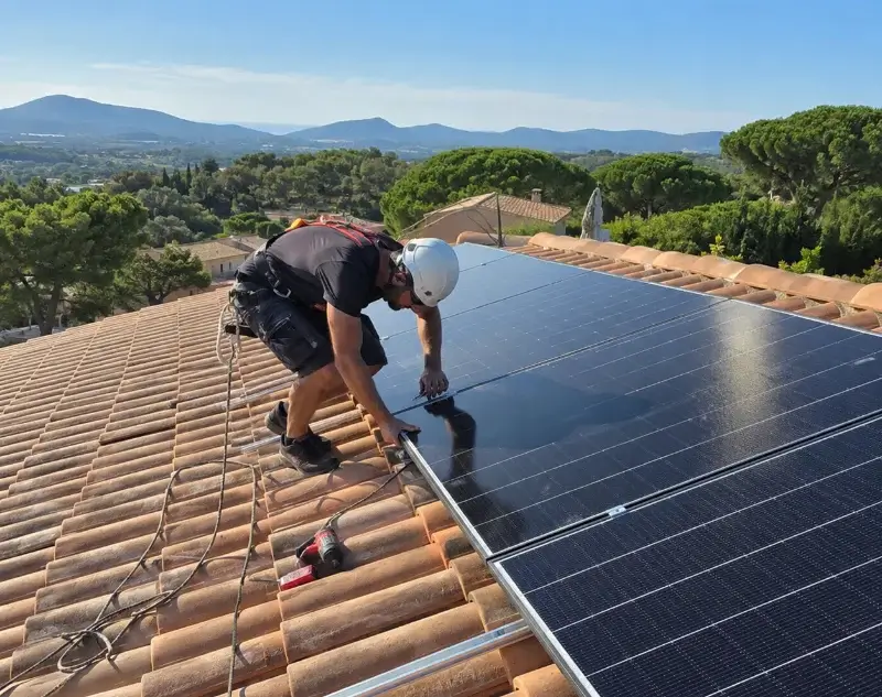 Installateur panneaux solaires Pierrelatte — pose photovoltaïque sur toiture