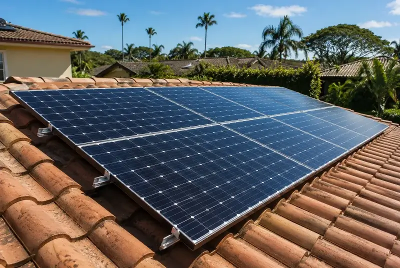 Installation de panneaux solaires à Pierrelatte